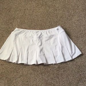 Eleven White Tennis Skirt with attached shorts XL